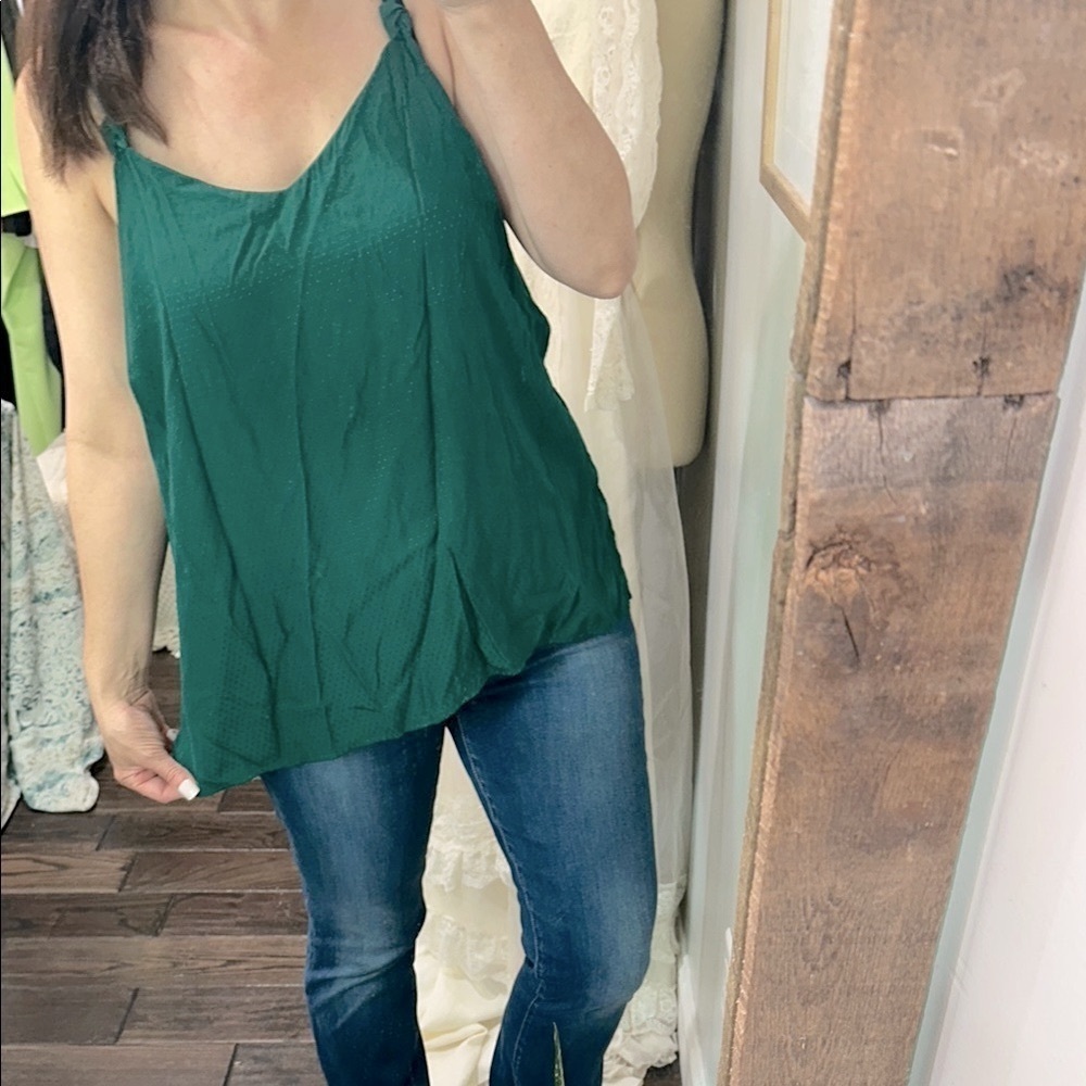 Old Navy green sleeveless top size XLarge